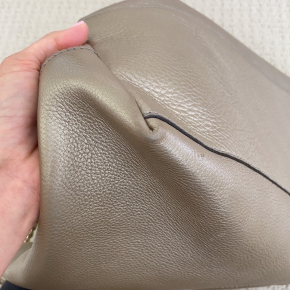 Gucci Bronze Metallic Leather Tote - Picture 14 of 16